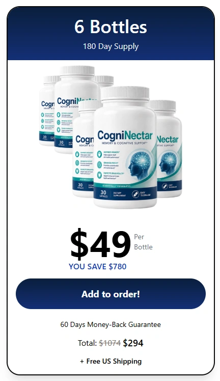 CogniNectar 6 bottle Price